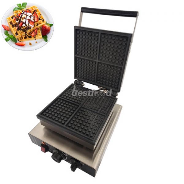 4-Grid Square Belgian Waffle Maker (BFK-2206)