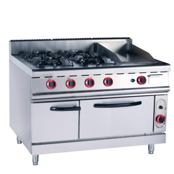 4-Burner Gas Range&Griddle With Gas Oven (BFK-G992) 