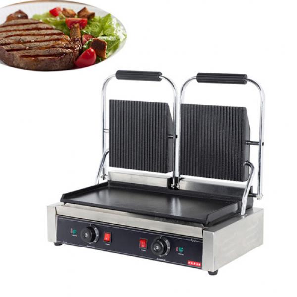 Double Electric Contact Grill-Upper Pit&Lower Flat (BFK-813A)