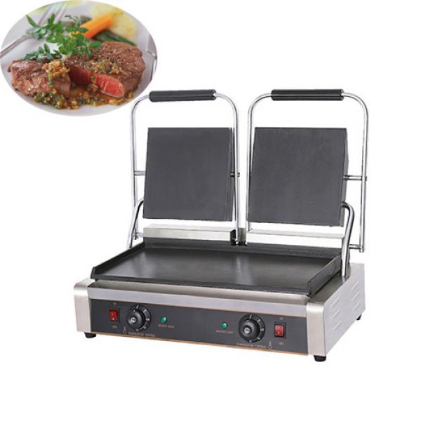 Double Electric Contact Grill-Full Flat (BFK-813E)